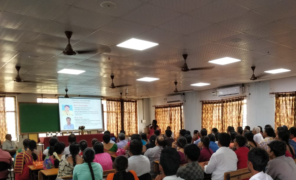 Orientation Programme of 15th batch of newly admitted students to department of EIE 